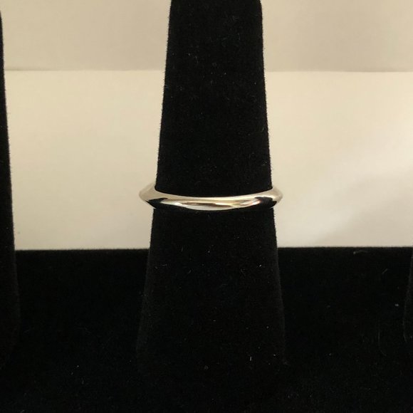 Boho Silver Evil Eye Rhinestone Ring - Picture 3 of 4